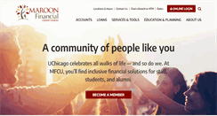 Desktop Screenshot of maroonfinancial.org